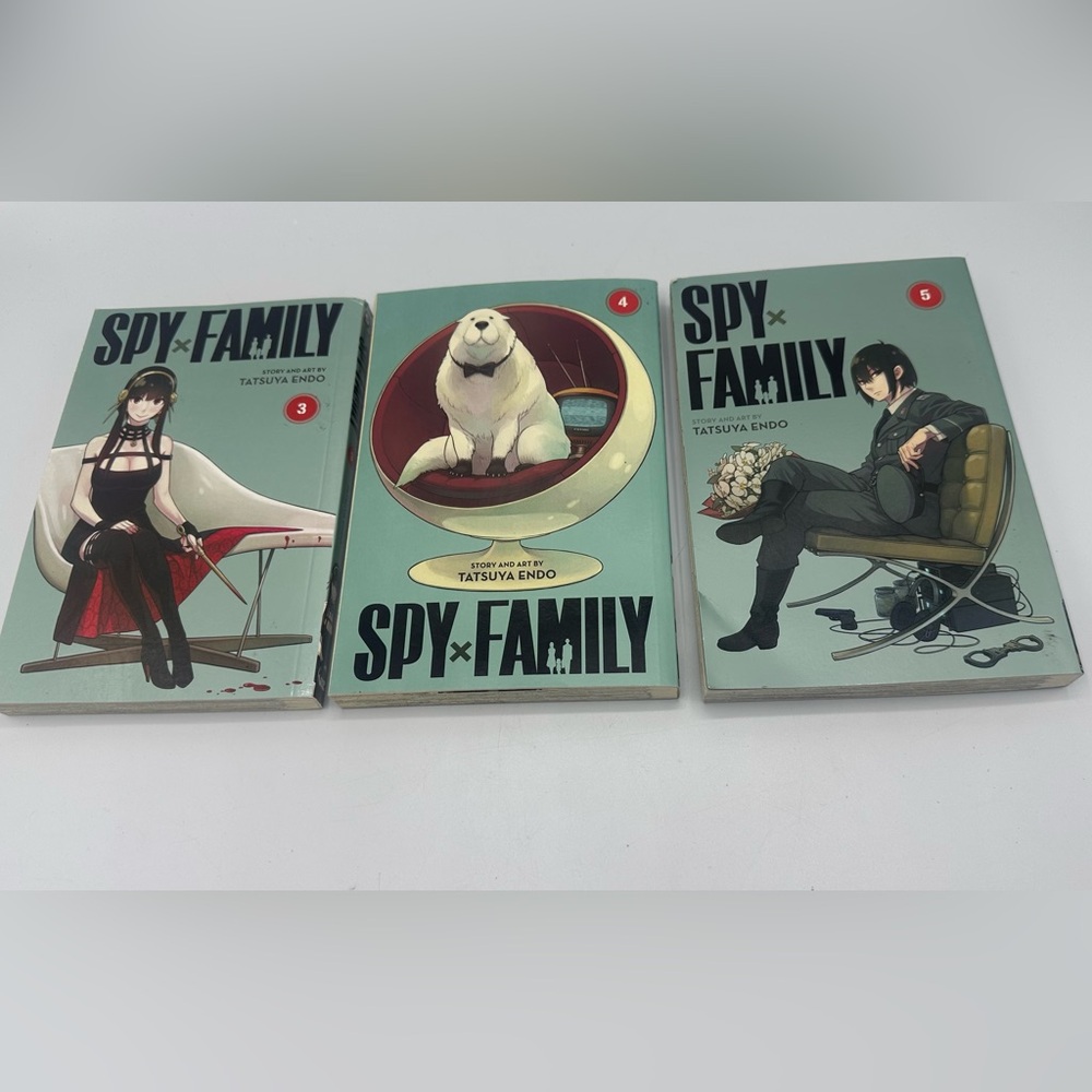 Spy × Family Manga 3-5 Of Collection Tatsuya Endo Family comedy Loid,Yor,Anyaq